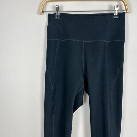 Girlfriend Collective Black Compressive High-Rise Legging 7/8 Size S - Picture 3 of 5